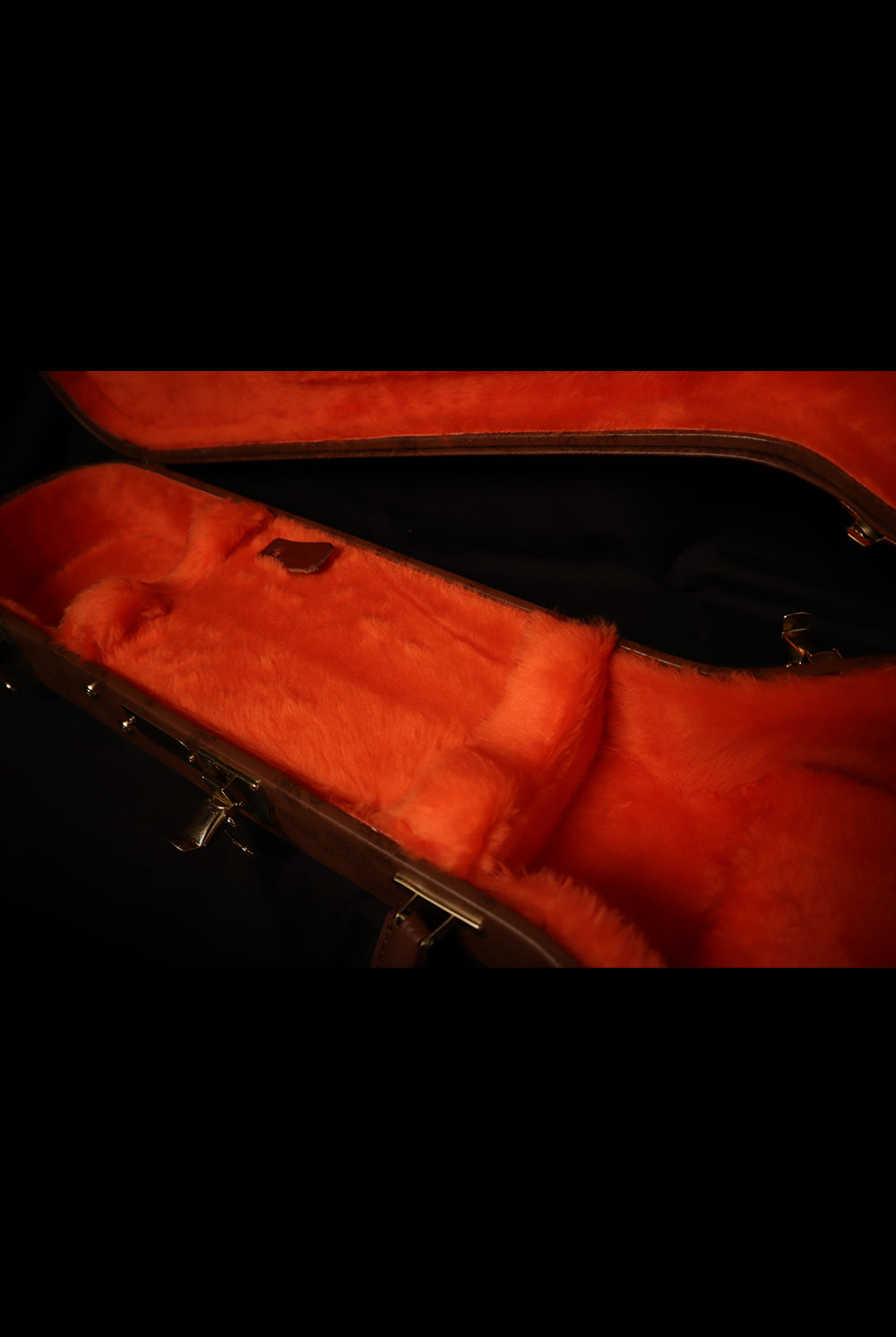 Carneglia Guitar Case Interior Orange