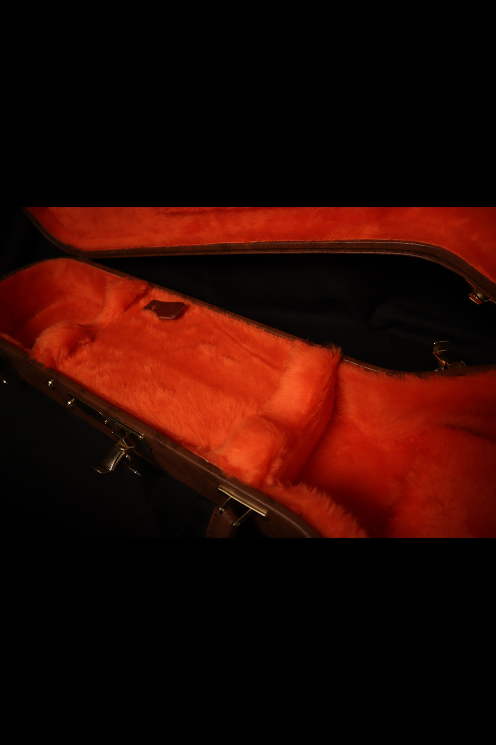 Carneglia Guitar Case Interior Orange