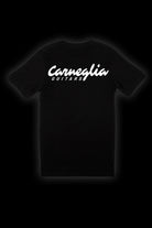 (Pre-Order) Carneglia Logo Crewneck T-Shirt - Black