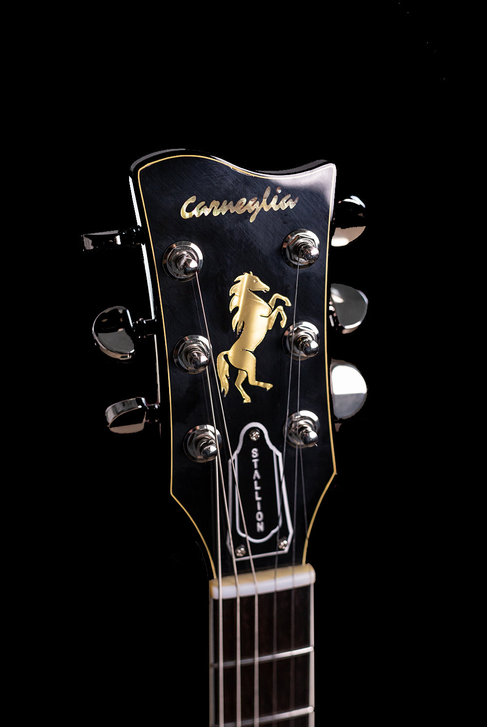 Carneglia Stallion Standard Electric Guitar with Brazilian Rosewood - Tobacco Sunburst