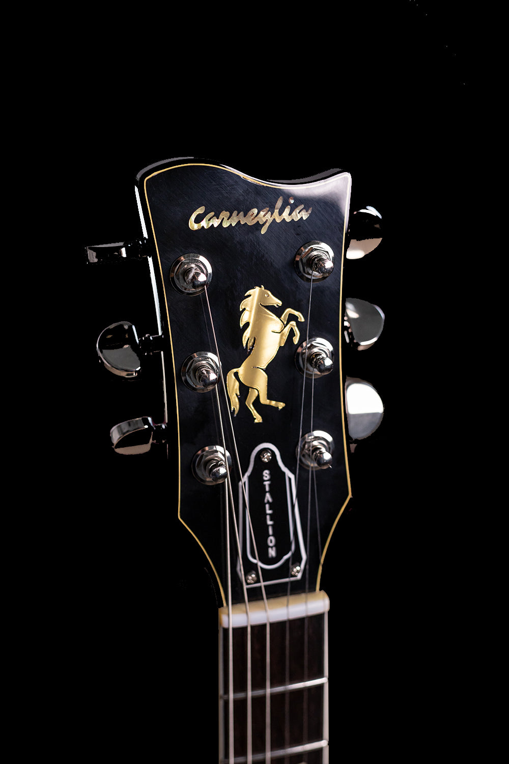Carneglia Stallion Standard Electric Guitar with Brazilian Rosewood - Tobacco Sunburst