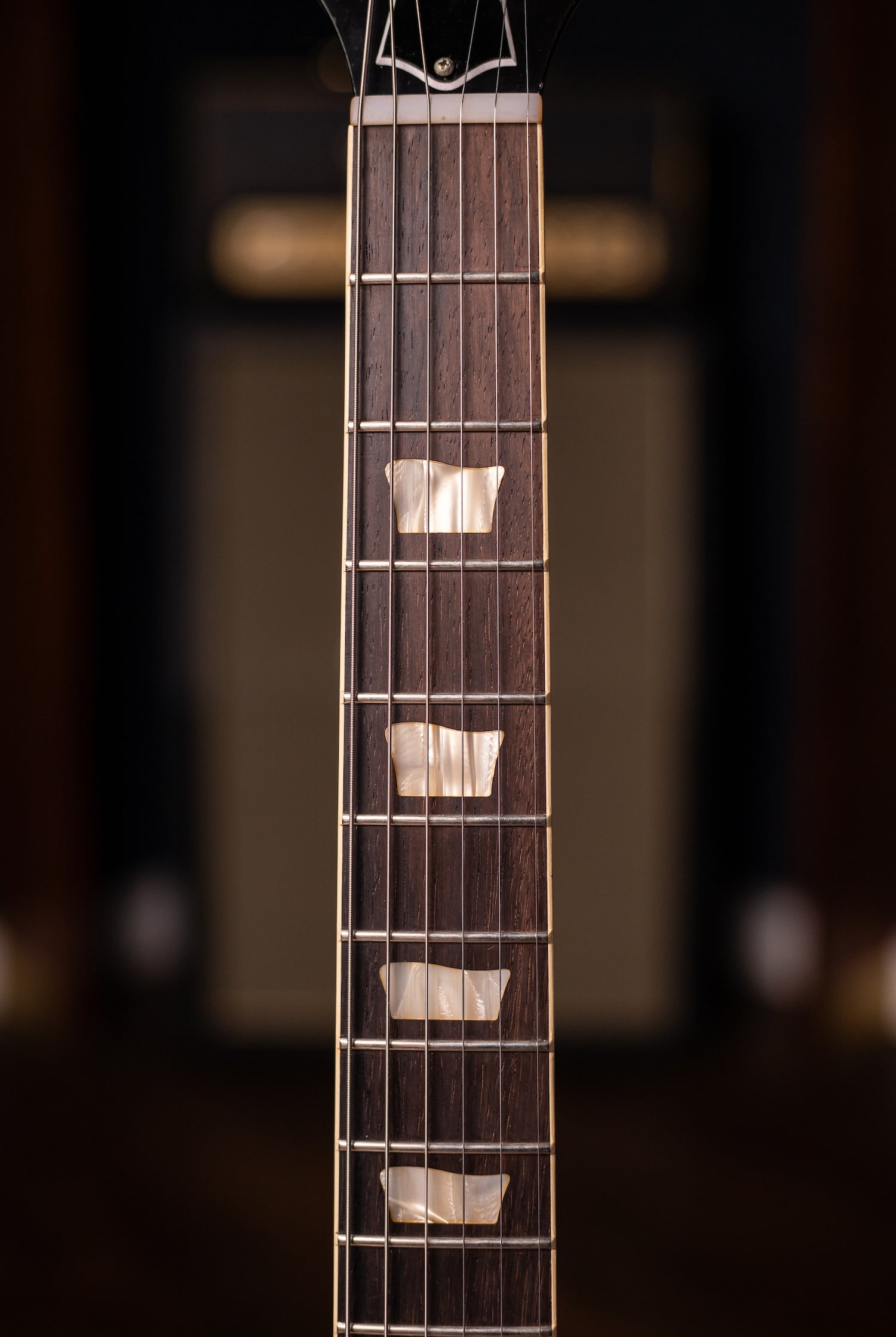 Carneglia Master Series Stallion Standard Wraparound Electric Guitar with Brazilian Rosewood - Aged Bourbon Burst