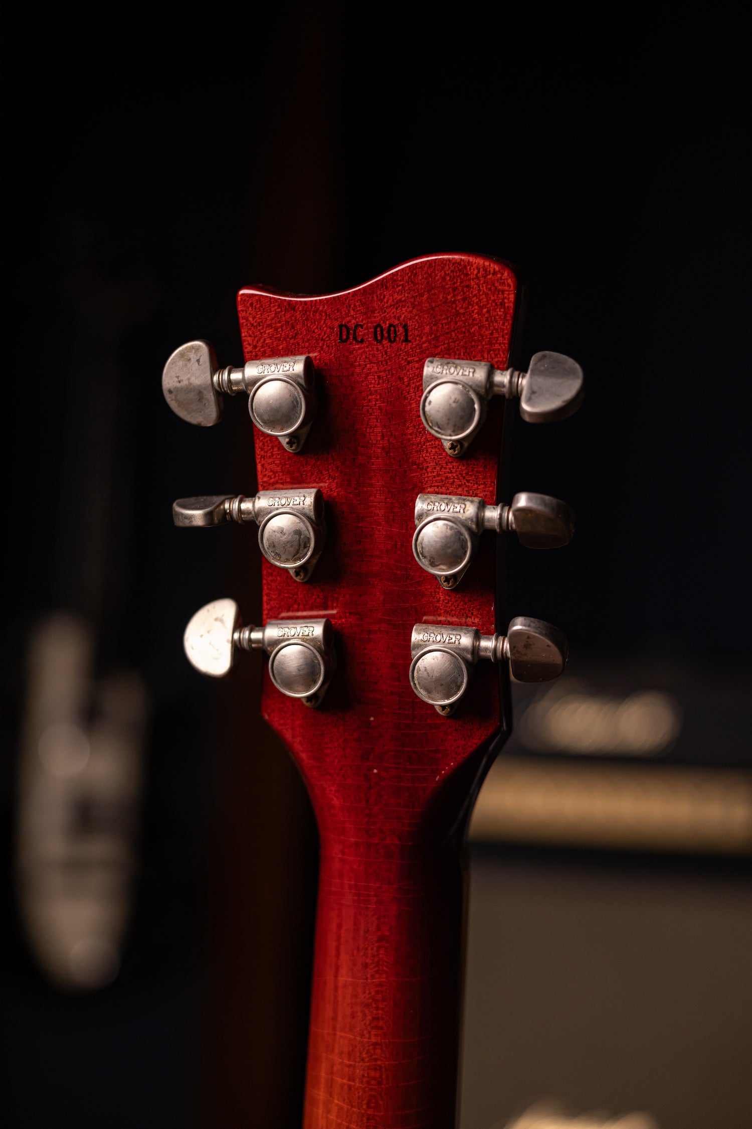 Carneglia Master Series Stallion Standard Wraparound Electric Guitar with Brazilian Rosewood - Aged Bourbon Burst