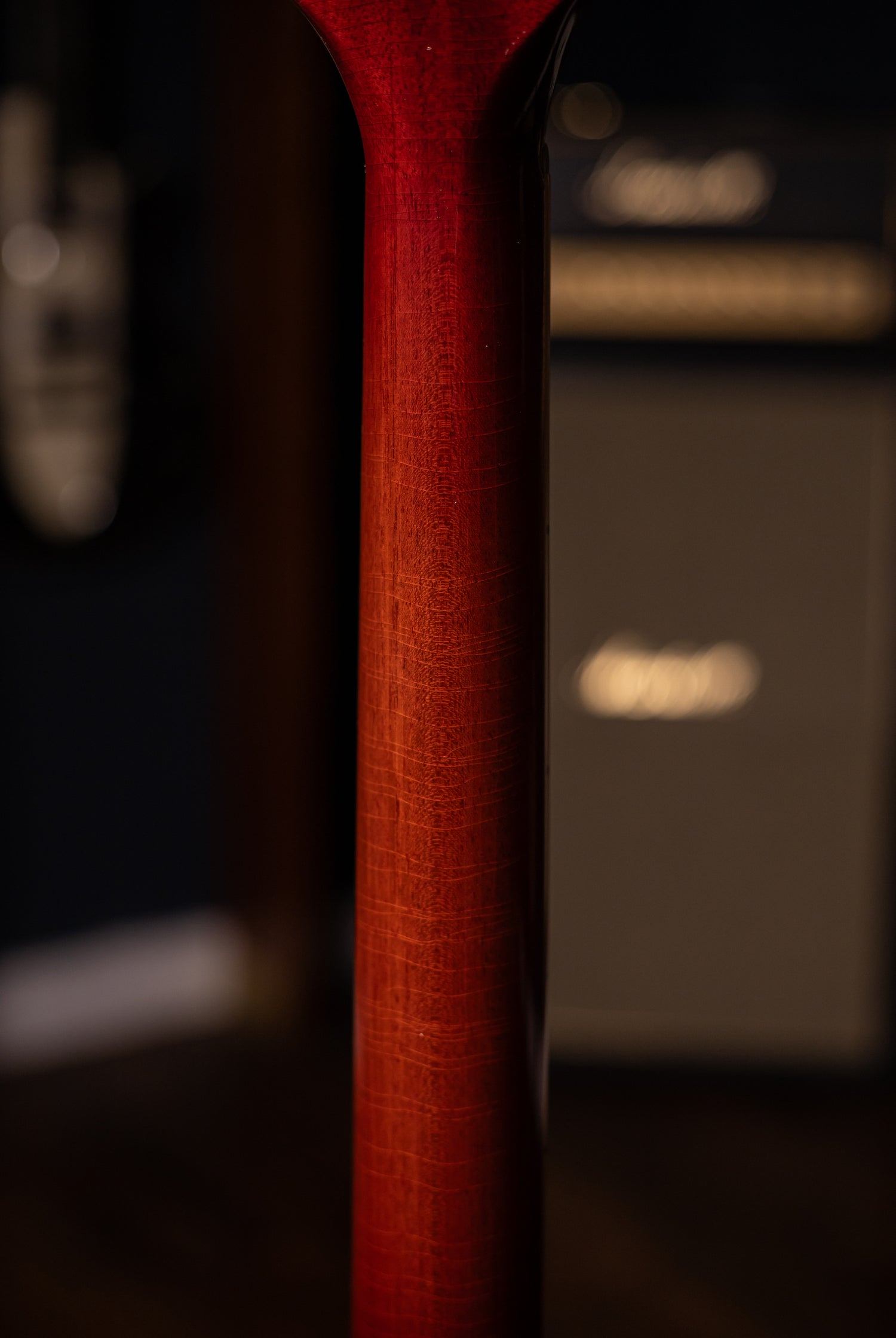 Carneglia Master Series Stallion Standard Wraparound Electric Guitar with Brazilian Rosewood - Aged Bourbon Burst