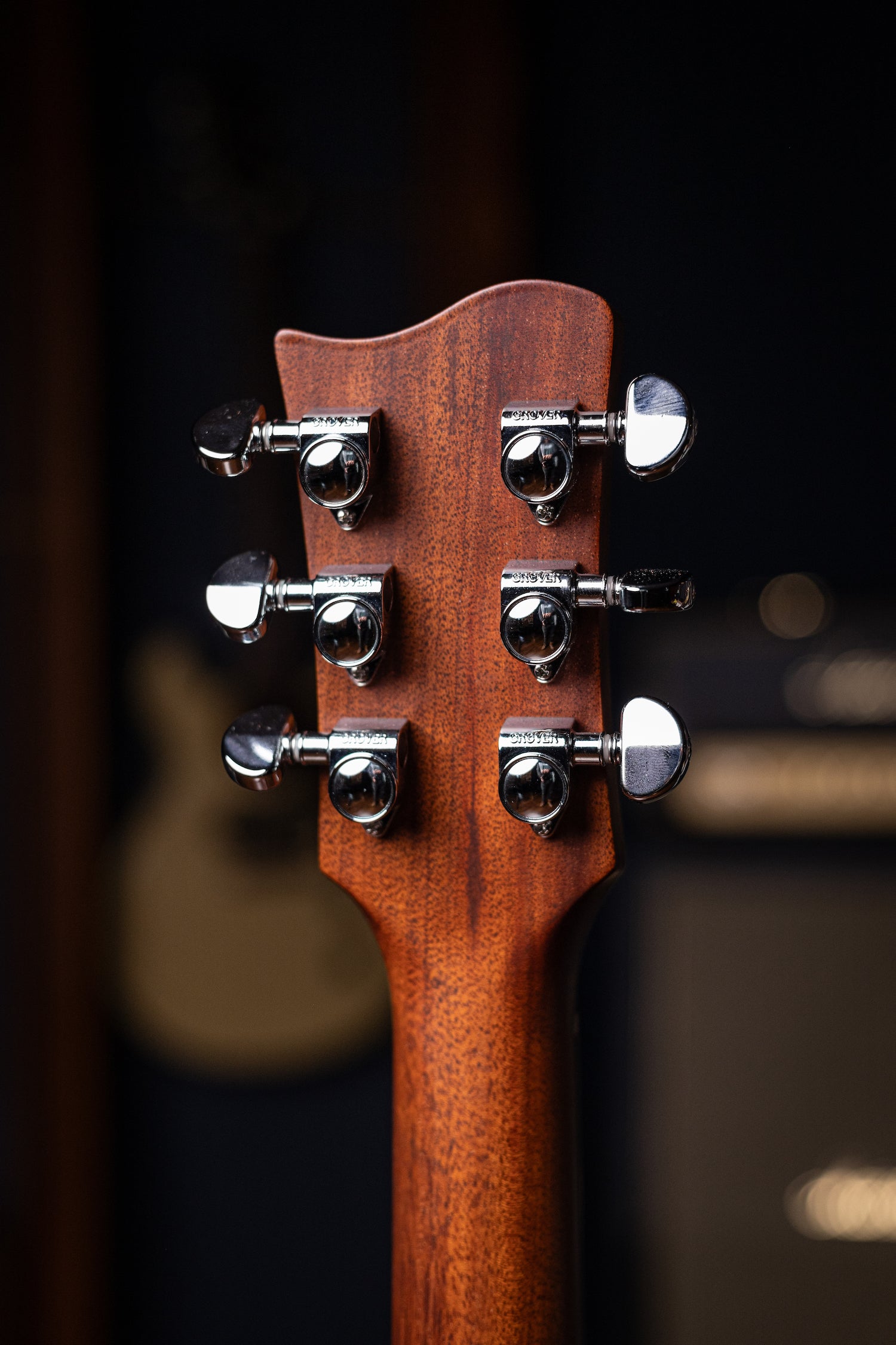 Carneglia Sublime Burl Top Electric Guitar with Brazilian Fretboard - Tobacco Burst