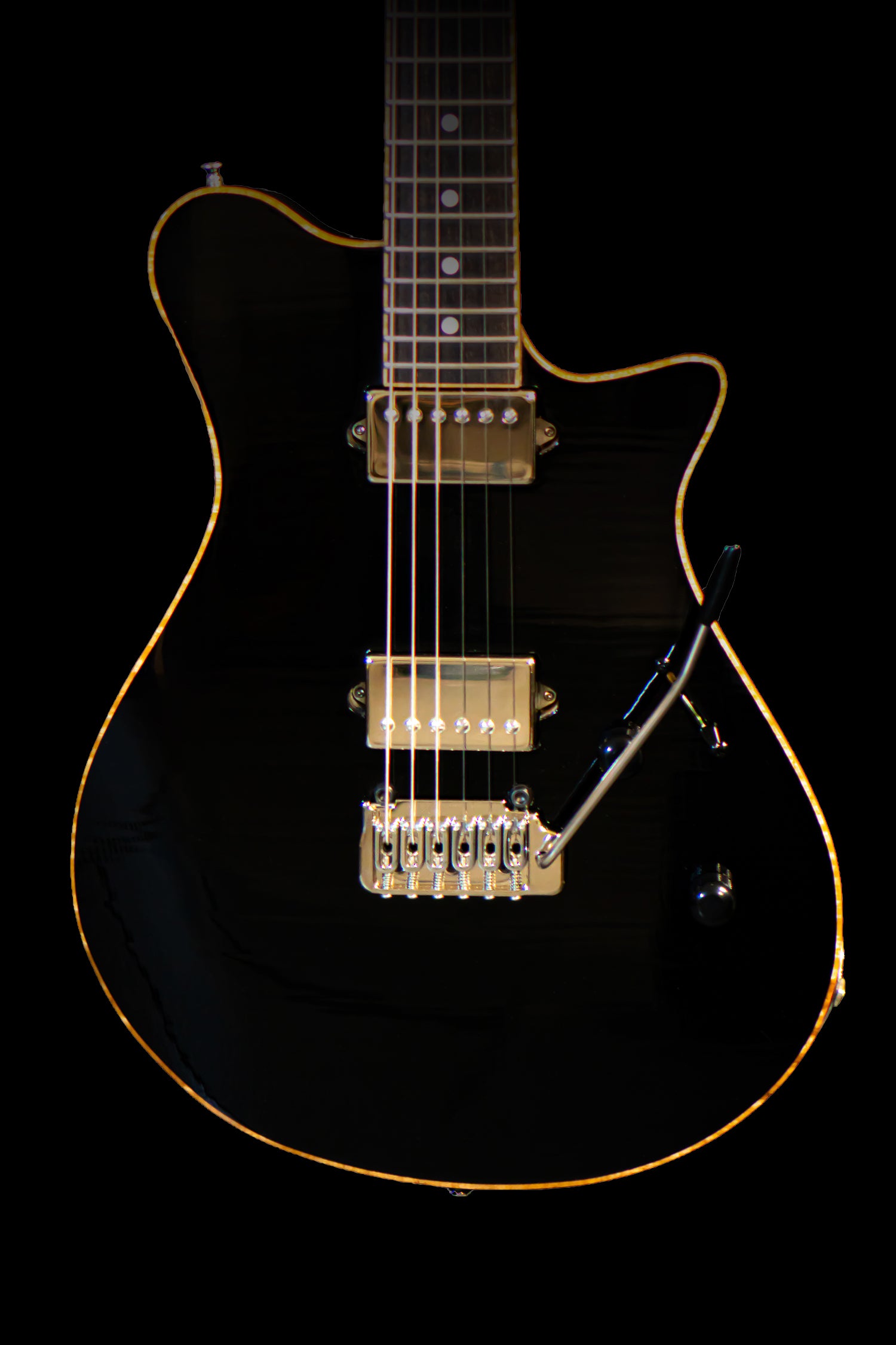 Carneglia Custom Shop Sublime Electric Guitar - Ebony
