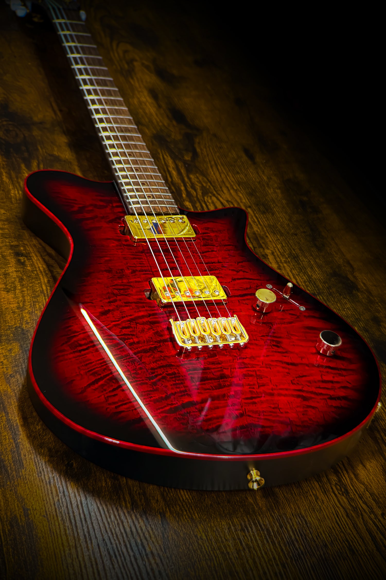 Carneglia Custom Shop Sublime Electric Guitar - "Diablo"