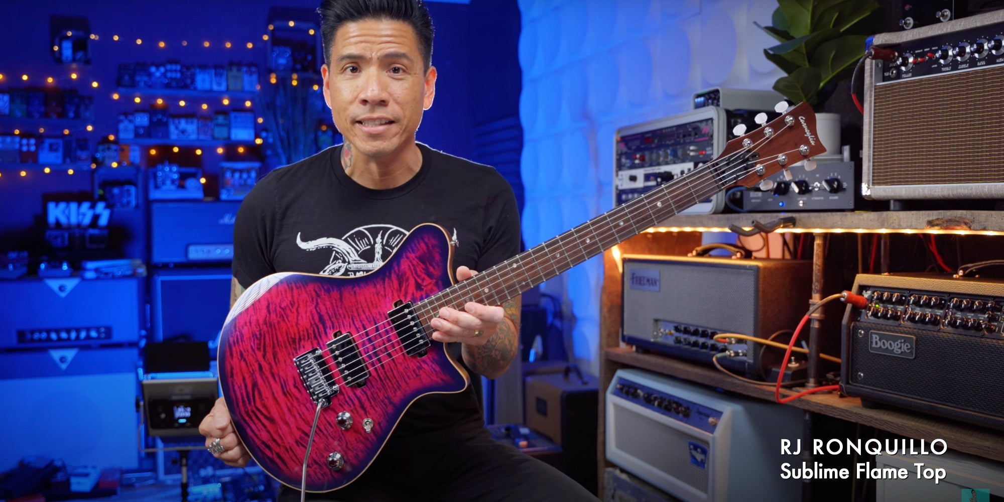 Carneglia Electric Guitars Youtube RJ Ronquillo