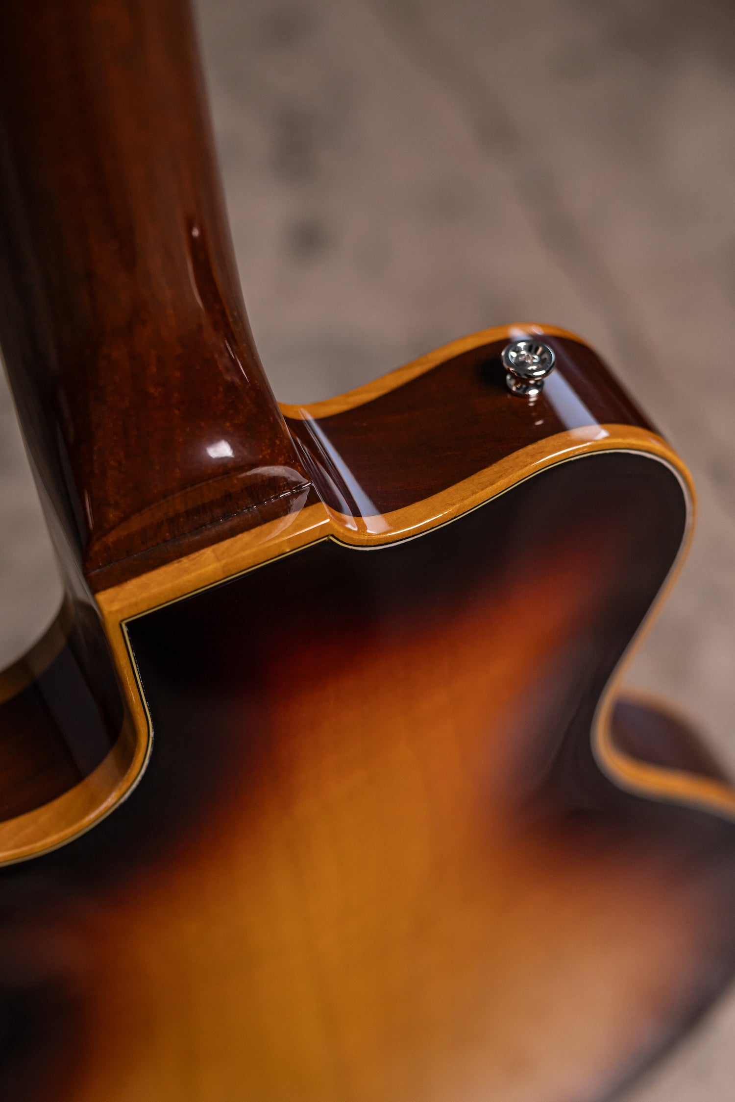 Carneglia Custom Shop Sonora Custom Electric Guitar with Brazilian Rosewood - Bourbon